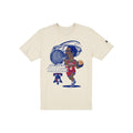 Philadelphia 76ers Hardwood Classics Moses Malone Caricature T-Shirt