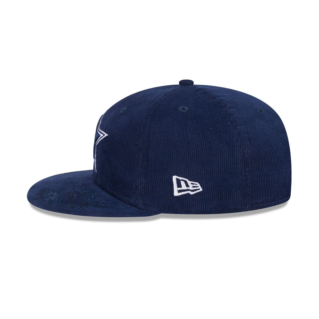 Just Caps Floral Corduroy Dallas Cowboys 59FIFTY Fitted Hat