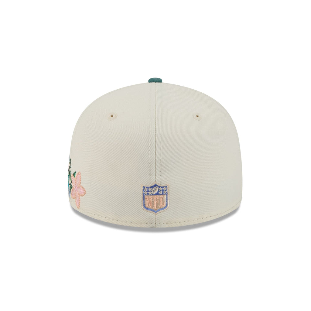 Philadelphia Eagles Tonal Florals White 59FIFTY Fitted Hat