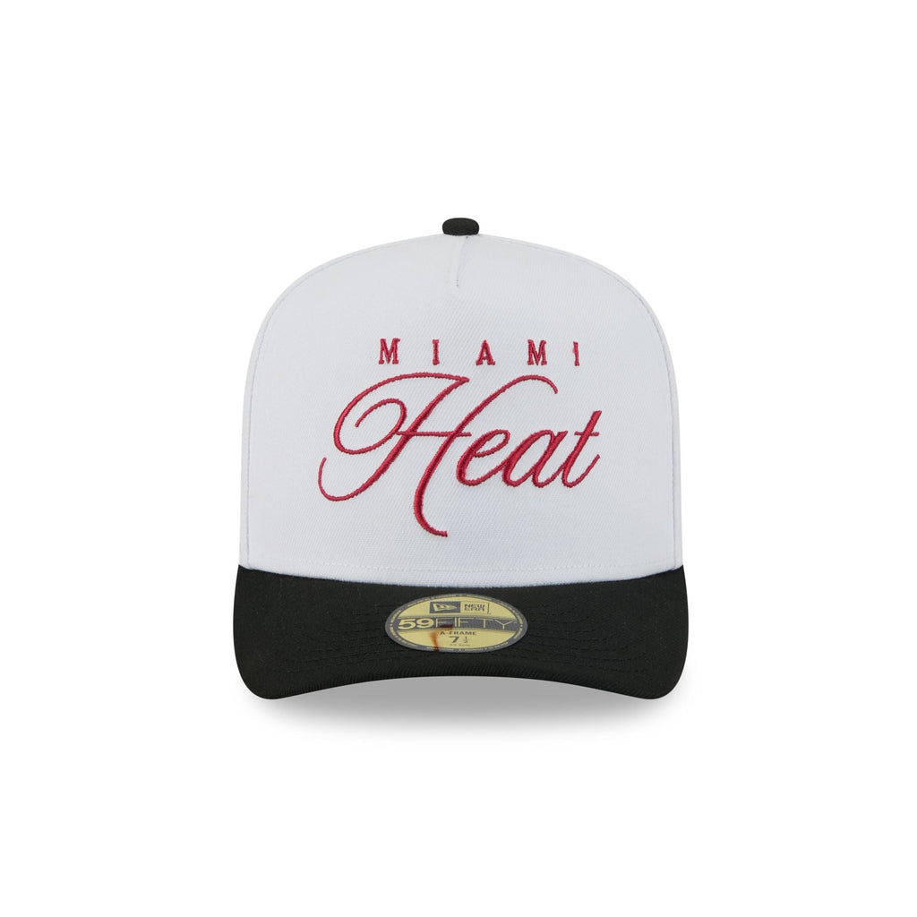 Miami Heat 2025 Draft 59FIFTY A-Frame Fitted Hat