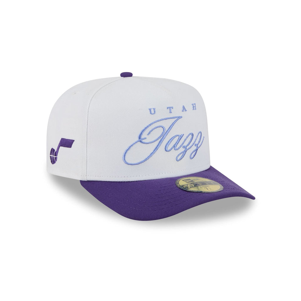 Utah Jazz 2025 Draft 59FIFTY A-Frame Fitted Hat