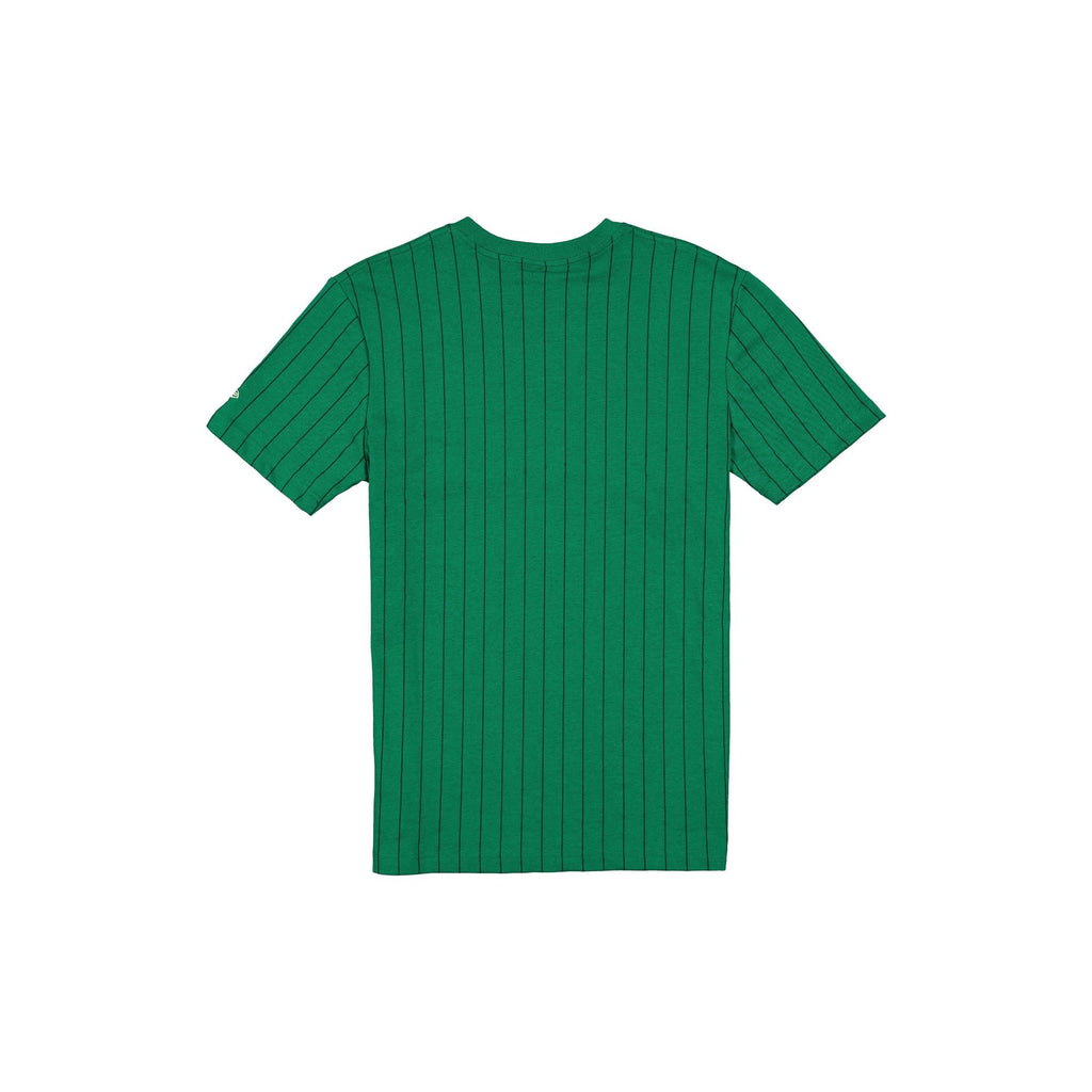 Boston Celtics Throwback Retro Pinstripe T-Shirt