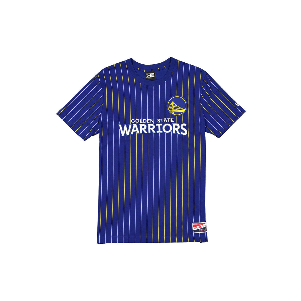 Golden State Warriors Throwback Retro Pinstripe T-Shirt