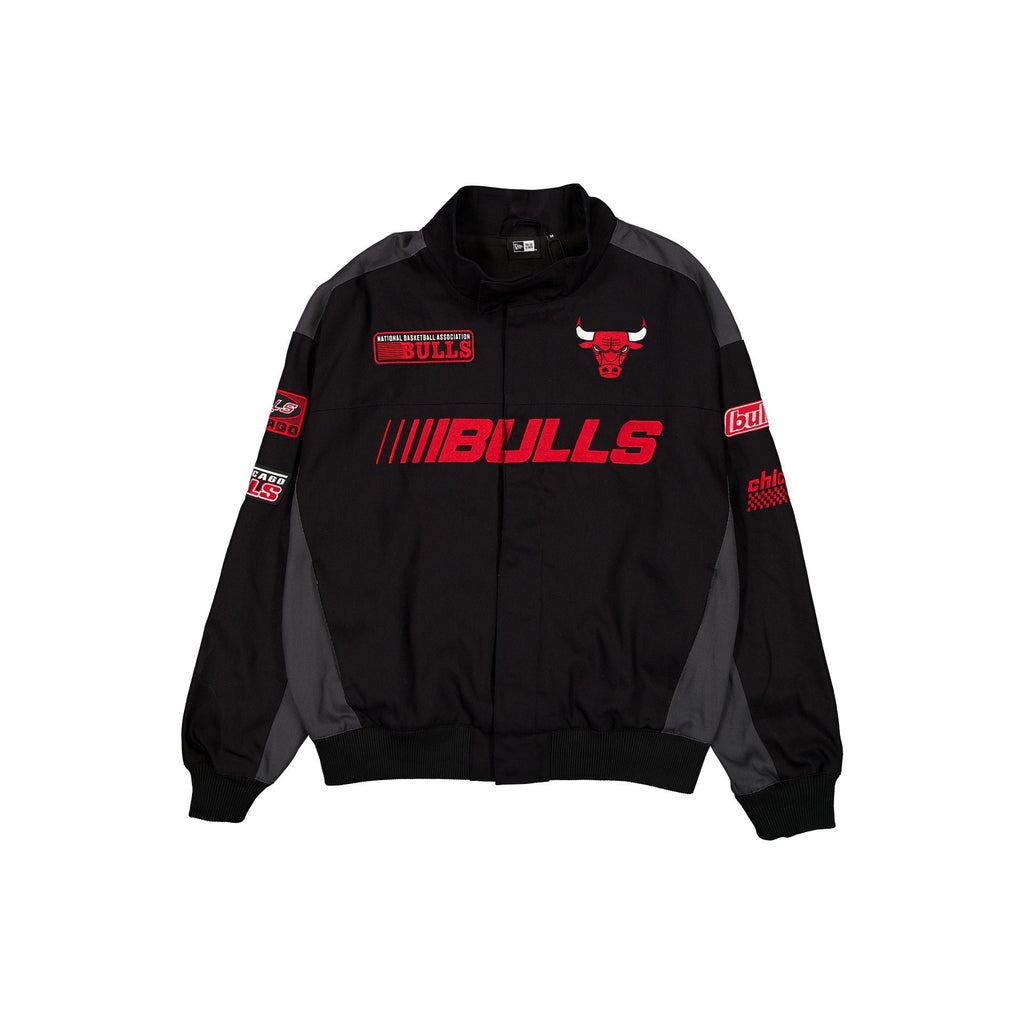 Chicago Bulls Black Motorsports Jacket