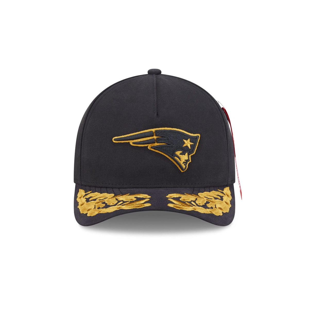 Alpha Industries x New England Patriots Black 9FORTY M-Crown A-Frame Snapback Hat