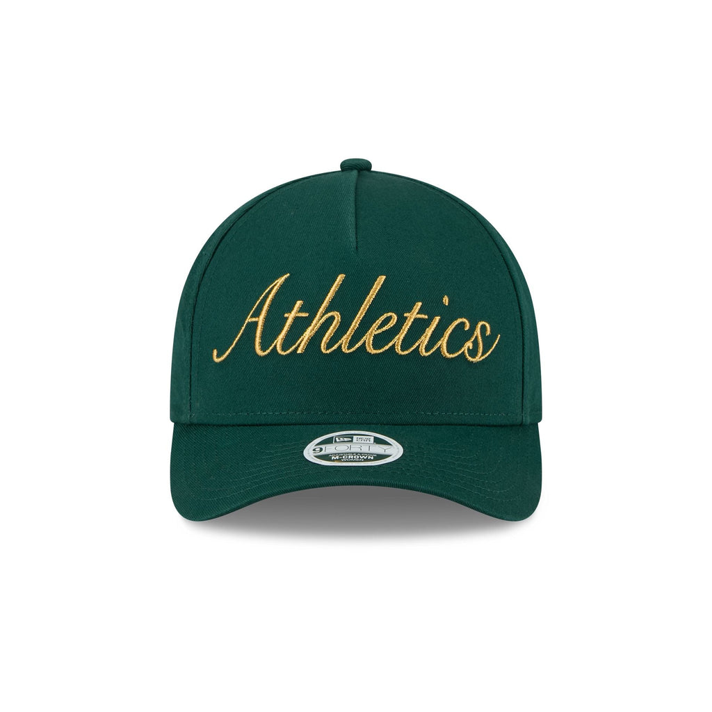 Athletics Metallic Women's 9FORTY M-Crown A-Frame Snapback Hat