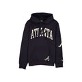 Atlanta Braves Overlay Navy Hoodie