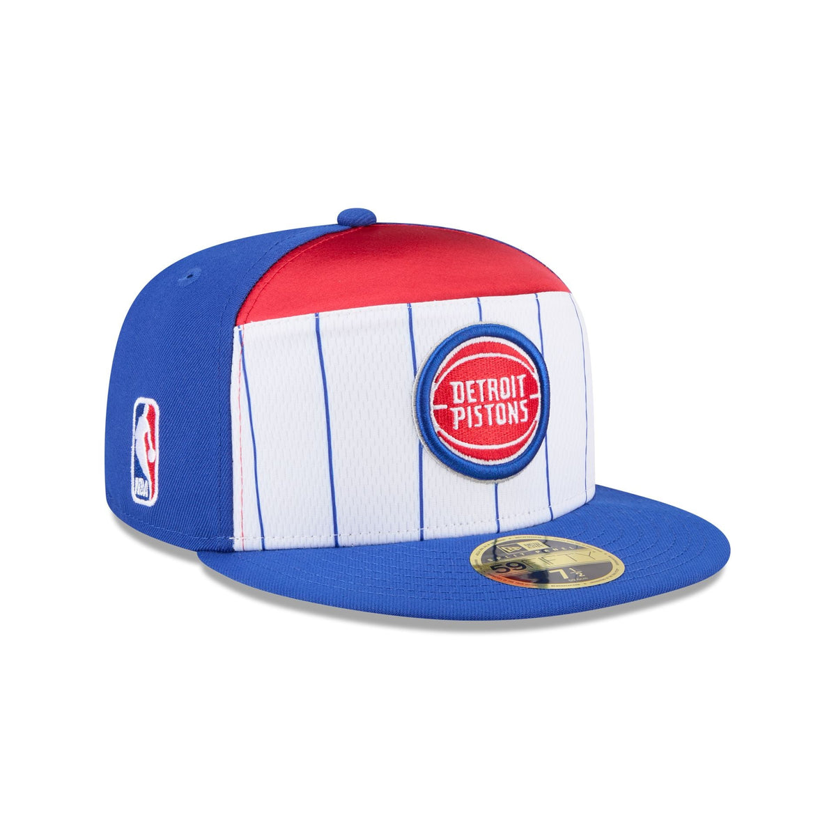 Detroit Pistons 2025 Tip-Off Split Panel 59FIFTY Fitted Hat