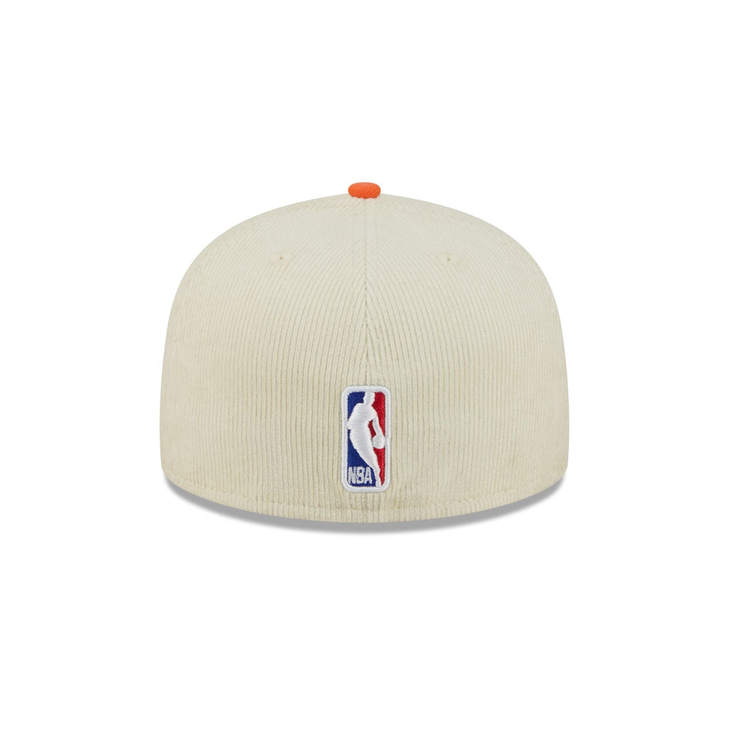 Charlotte Hornets 2025 City Edition Chrome White Corduroy 59FIFTY Fitted Hat