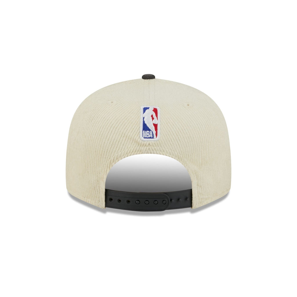 Detroit Pistons 2025 City Edition Chrome White Corduroy 9FIFTY Snapback Hat