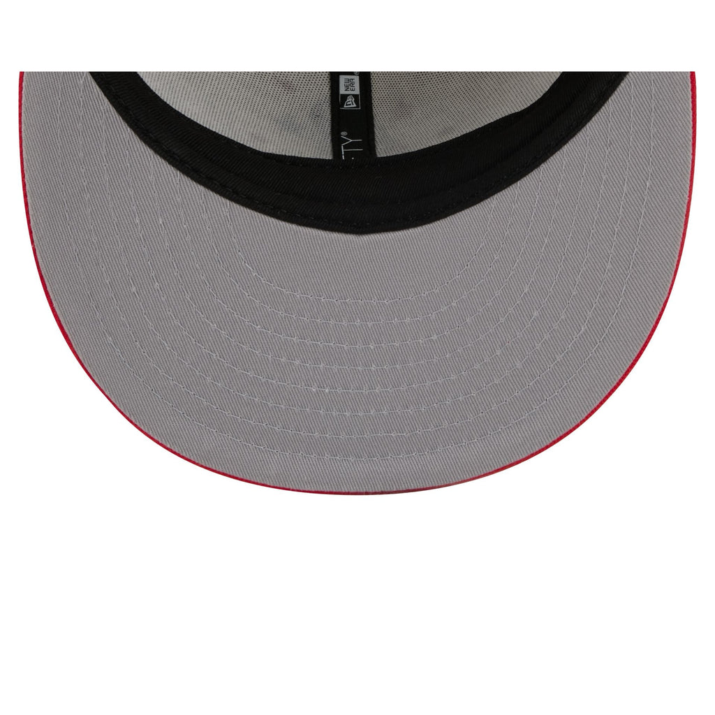 Houston Rockets 2025 City Edition Chrome White Corduroy 9FIFTY Snapback Hat