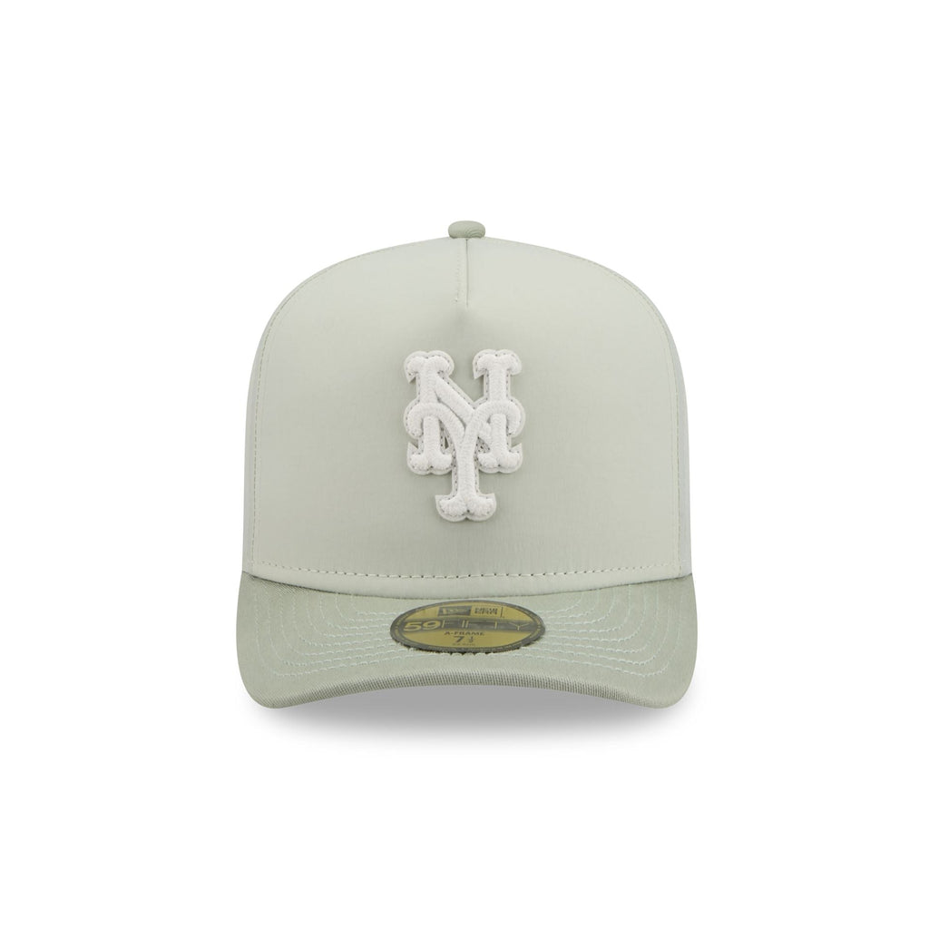 New York Mets Crinkle 59FIFTY A-Frame Fitted Hat