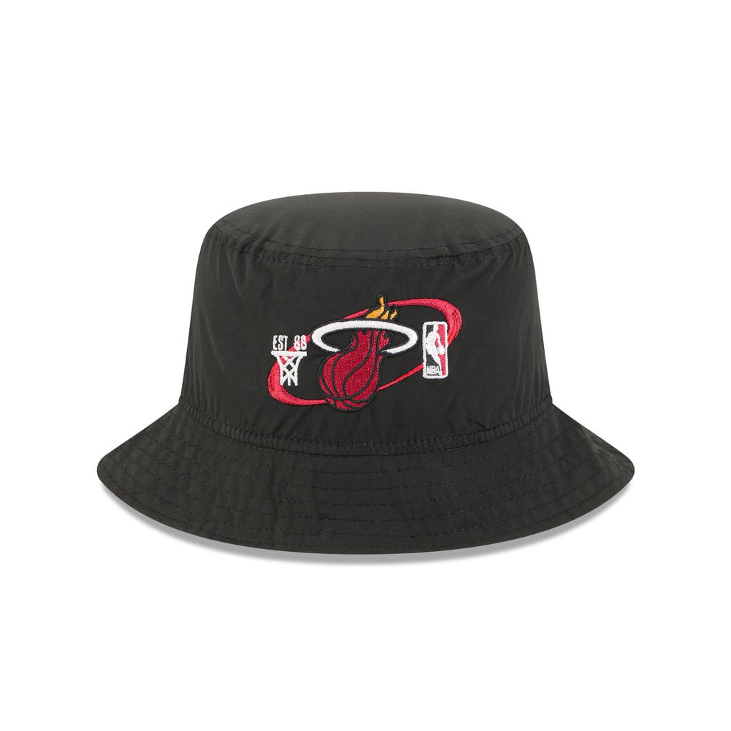 Miami Heat Nylon Logo Bucket Hat