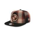 Baltimore Orioles Grunge Plaid 9FIFTY A-Frame Adjustable Hat