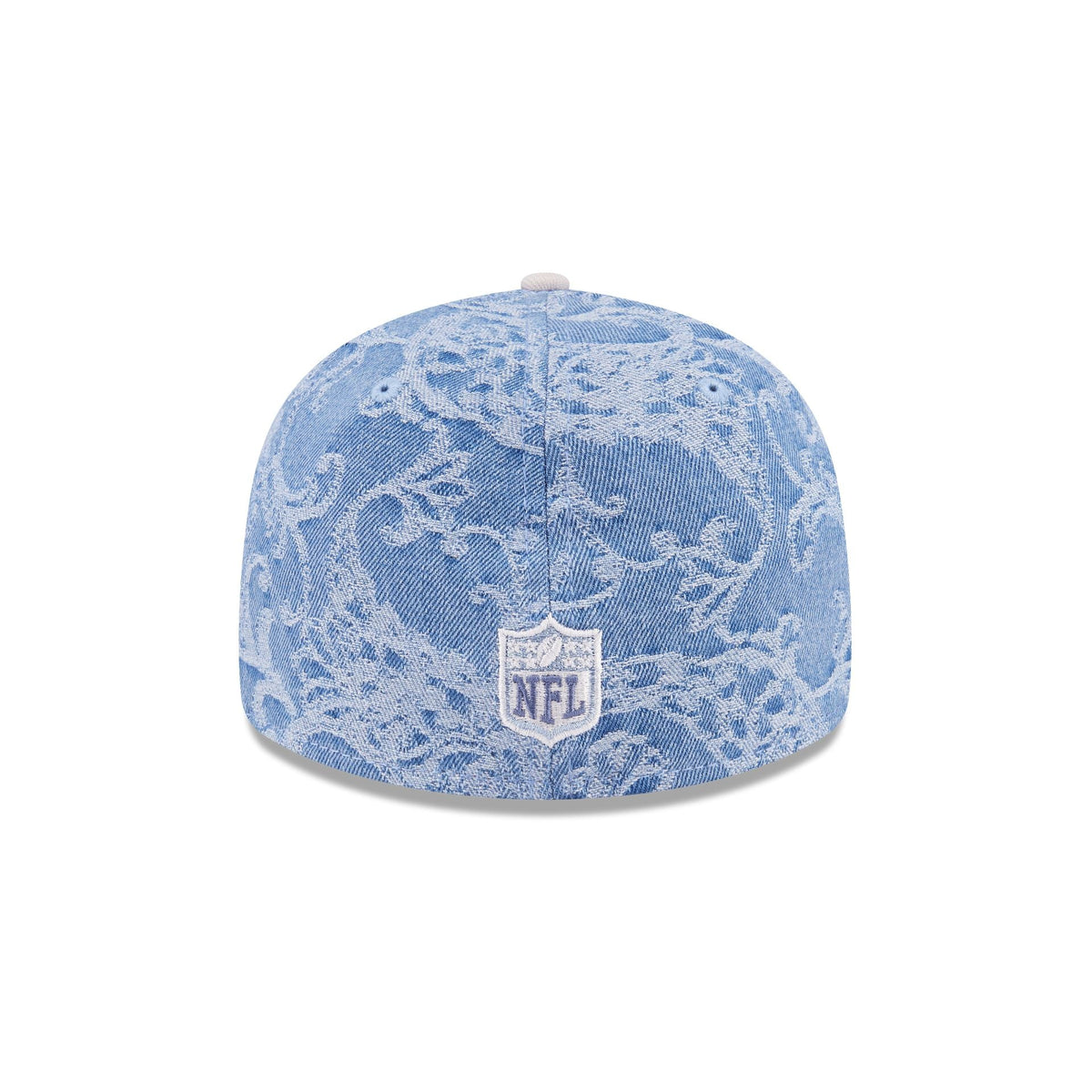 Just Caps Jacquard Denim Buffalo Bills Retro Crown 59FIFTY Fitted Hat
