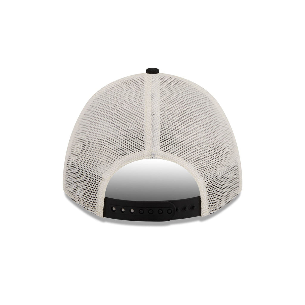 Chicago Bulls Retro Chrome Women's White 9FORTY M-Crown A-Frame Trucker Hat