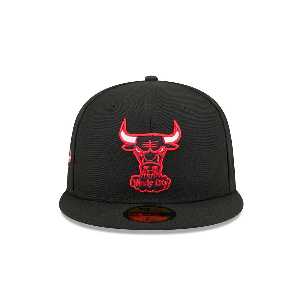 Chicago Bulls 1960-1970 Hardwood Classics Sidepatch 59FIFTY Fitted Hat