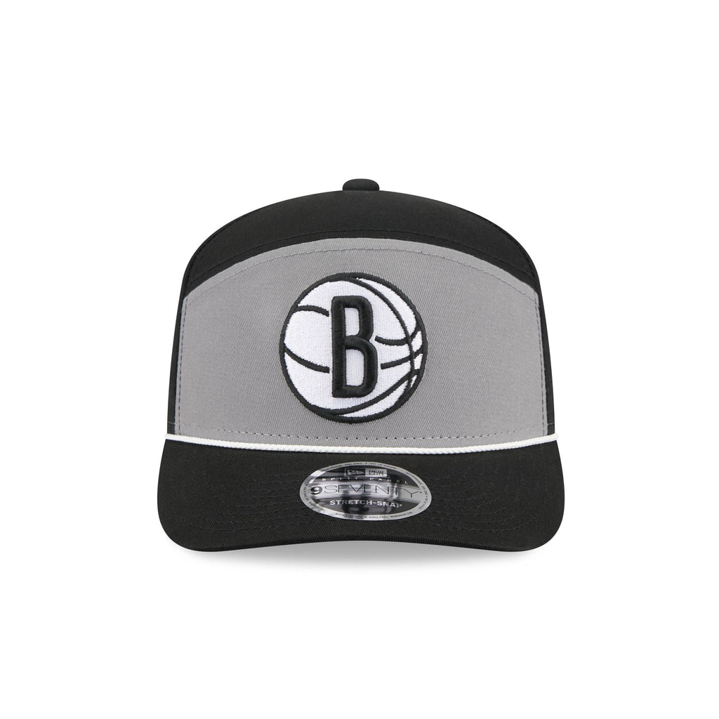 Brooklyn Nets Split Panel 9SEVENTY Stretch-Snap Hat