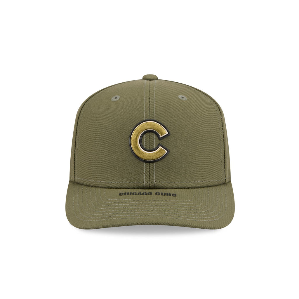 Chicago Cubs Armed Forces Day 2026 9SEVENTY Stretch-Snap Hat