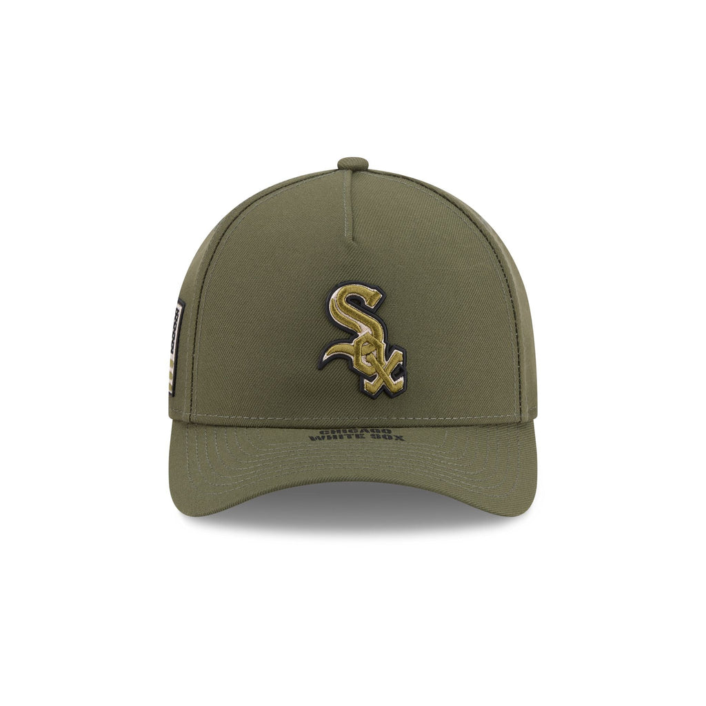 Chicago White Sox Armed Forces Day 2026 9FORTY M-Crown A-Frame Snapback Hat
