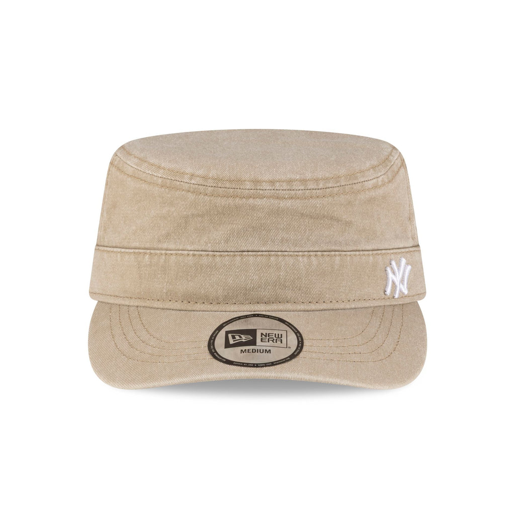 New York Yankees Pigment Dye Khaki Military Cap