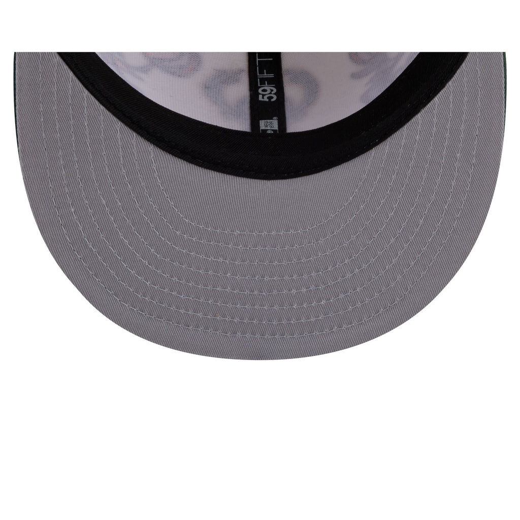 Space Jam x Milwaukee Bucks Tune Squad Chrome White 59FIFTY Fitted Hat