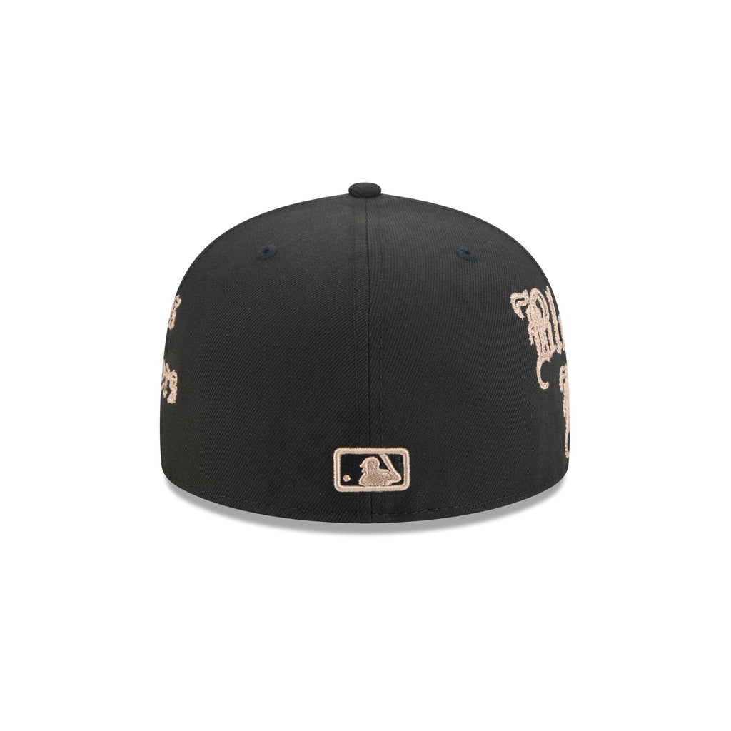 Los Angeles Dodgers Gothic Lettering 59FIFTY Fitted Hat