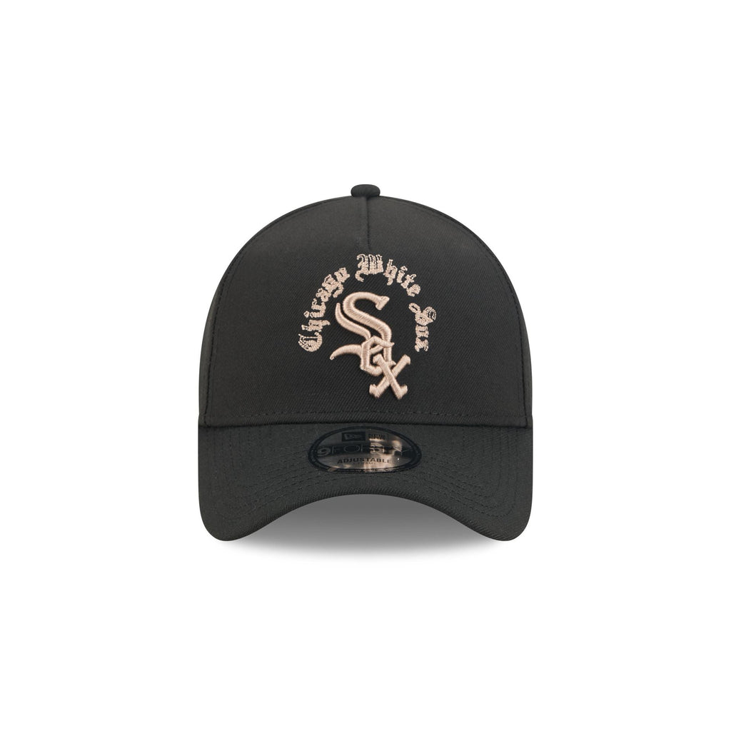 Chicago White Sox Gothic Lettering 9FORTY A-Frame Snapback Hat