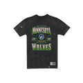 Minnesota Timberwolves Throwback Washed Graphic Black T-Shirt