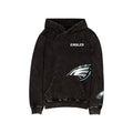 Philadelphia Eagles Logo Washed Black Hoodie