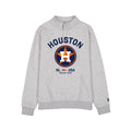 Houston Astros Heather Gray Quarter Zip
