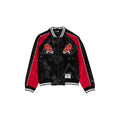 Toronto Raptors Women's Floral Satin Varsity Jacket