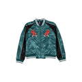 Philadelphia Eagles Women's Floral Satin Varsity Jacket
