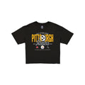 Pittsburgh Steelers 2026 Functional Fandom Women's Black Cropped T-Shirt
