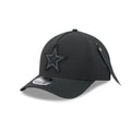 Alpha Industries x Dallas Cowboys Nylon Black 9FORTY M-Crown A-Frame Snapback Hat