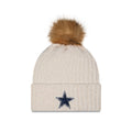 Dallas Cowboys Women's Sandy Linen Pom Knit Hat