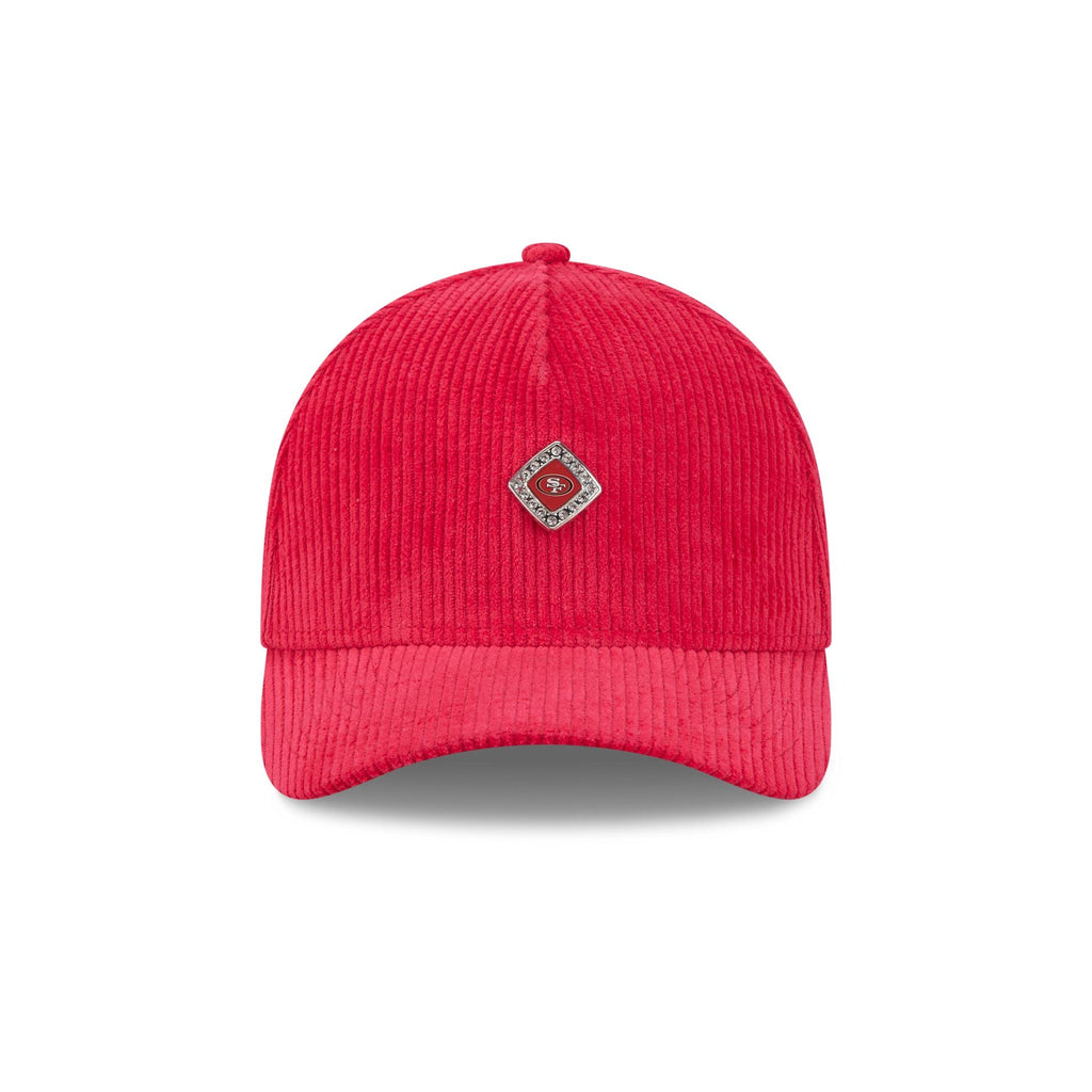 San Francisco 49ers Corduroy Glam Women's 9FORTY M-Crown A-Frame Adjustable Hat