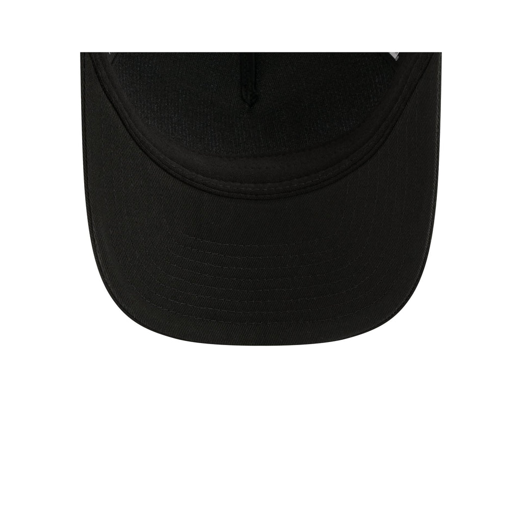 Las Vegas Raiders Sequin Wordmark Women's 9FORTY M-Crown A-Frame Trucker Hat