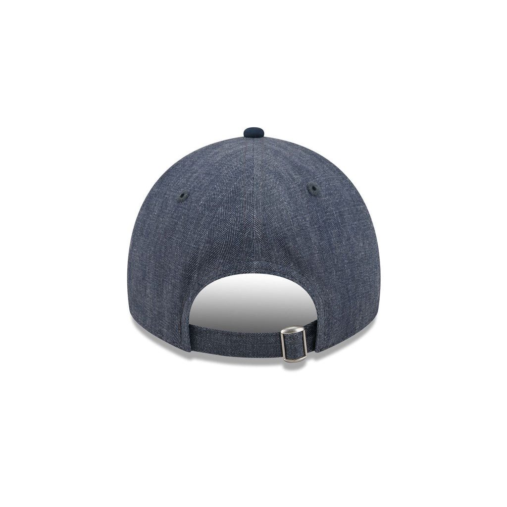 New York Yankees Herringbone Team Colors 9TWENTY A-Frame Adjustable Hat