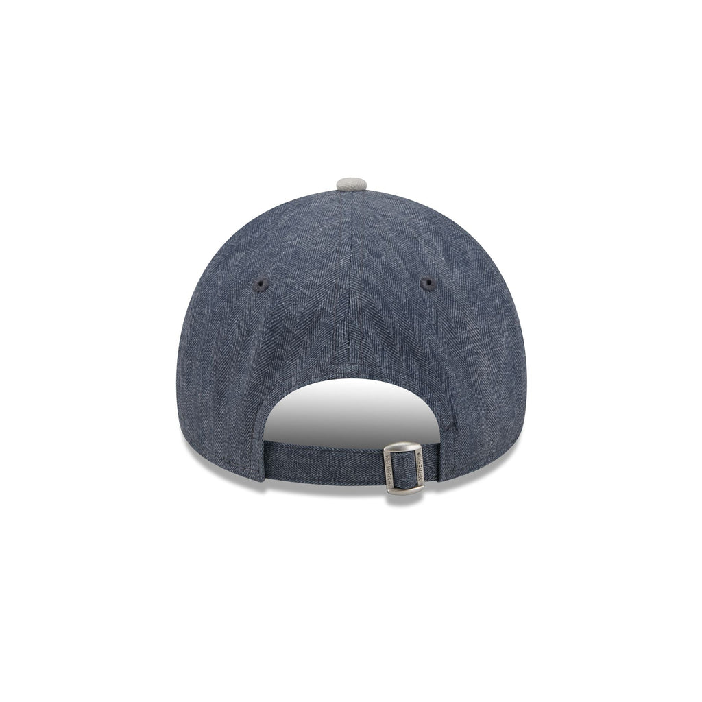 Los Angeles Dodgers Herringbone Team Colors 9FORTY A-Frame Adjustable Hat