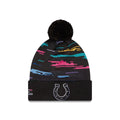 Indianapolis Colts 2026 Crucial Catch Pom Knit Hat