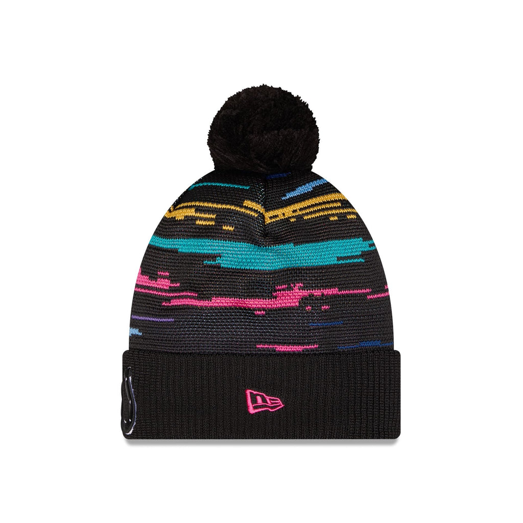 Indianapolis Colts 2026 Crucial Catch Pom Knit Hat