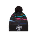 Las Vegas Raiders 2026 Crucial Catch Pom Knit Hat