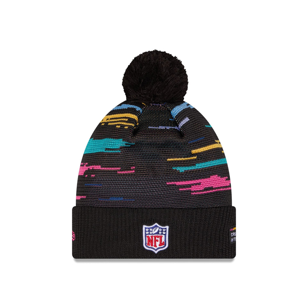 Pittsburgh Steelers 2026 Crucial Catch Pom Knit Hat