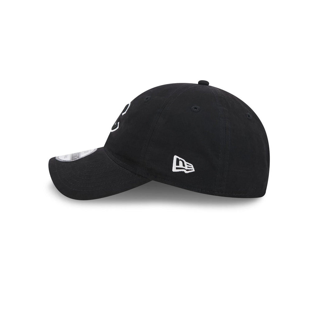 Chicago Cubs Nylon Black 9TWENTY Adjustable Hat