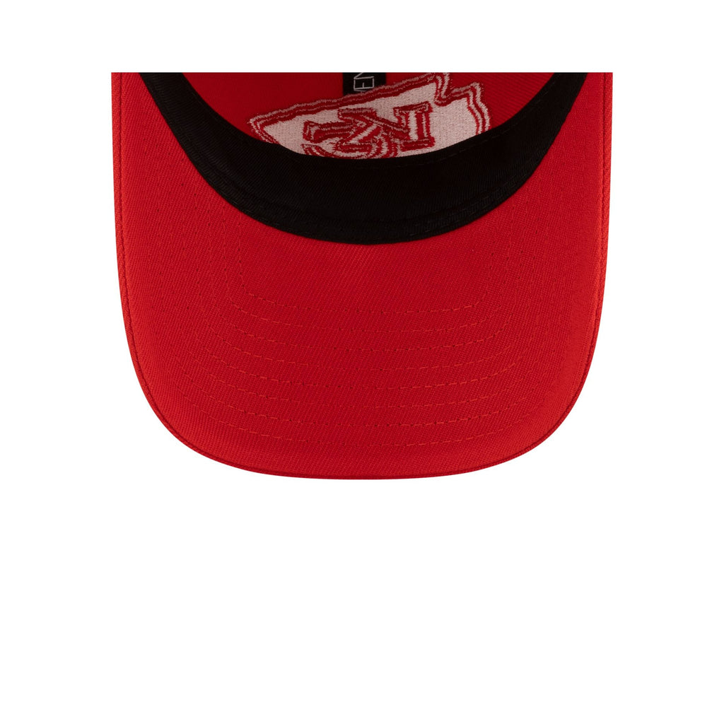 Kansas City Chiefs Front Door Red 9TWENTY Adjustable Hat