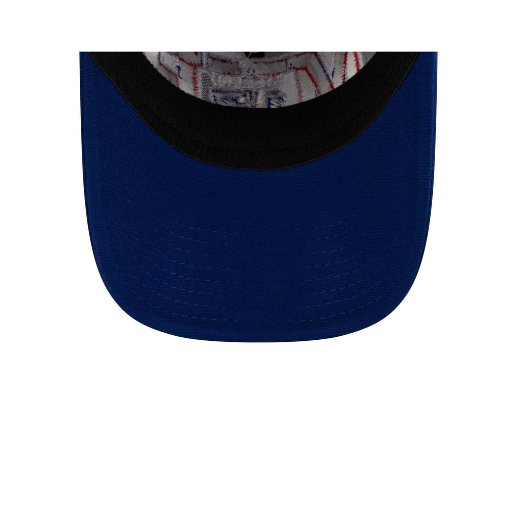Buffalo Bills Josh Allen MVP Royal Blue 39THIRTY Stretch Fit Hat