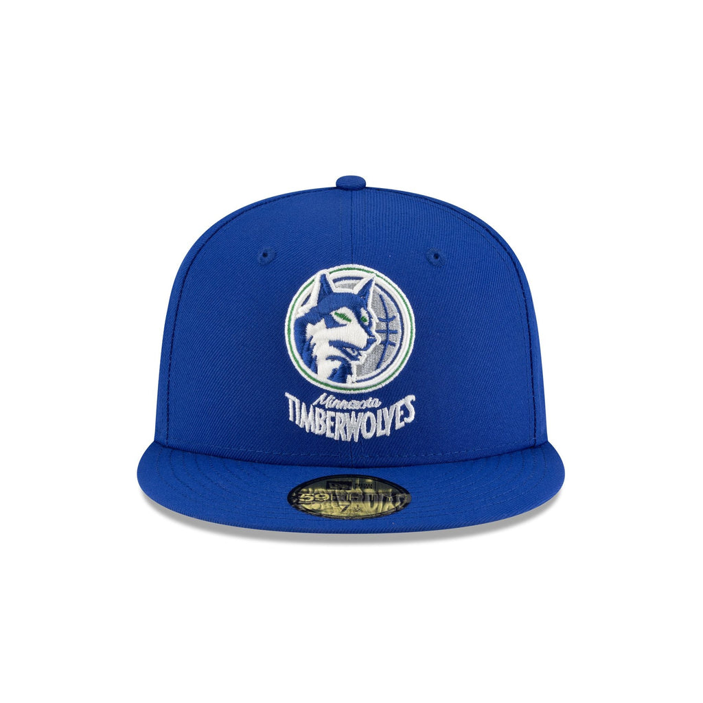 Minnesota Timberwolves 1989-1995 Hardwood Classics Blue 59FIFTY Fitted Hat