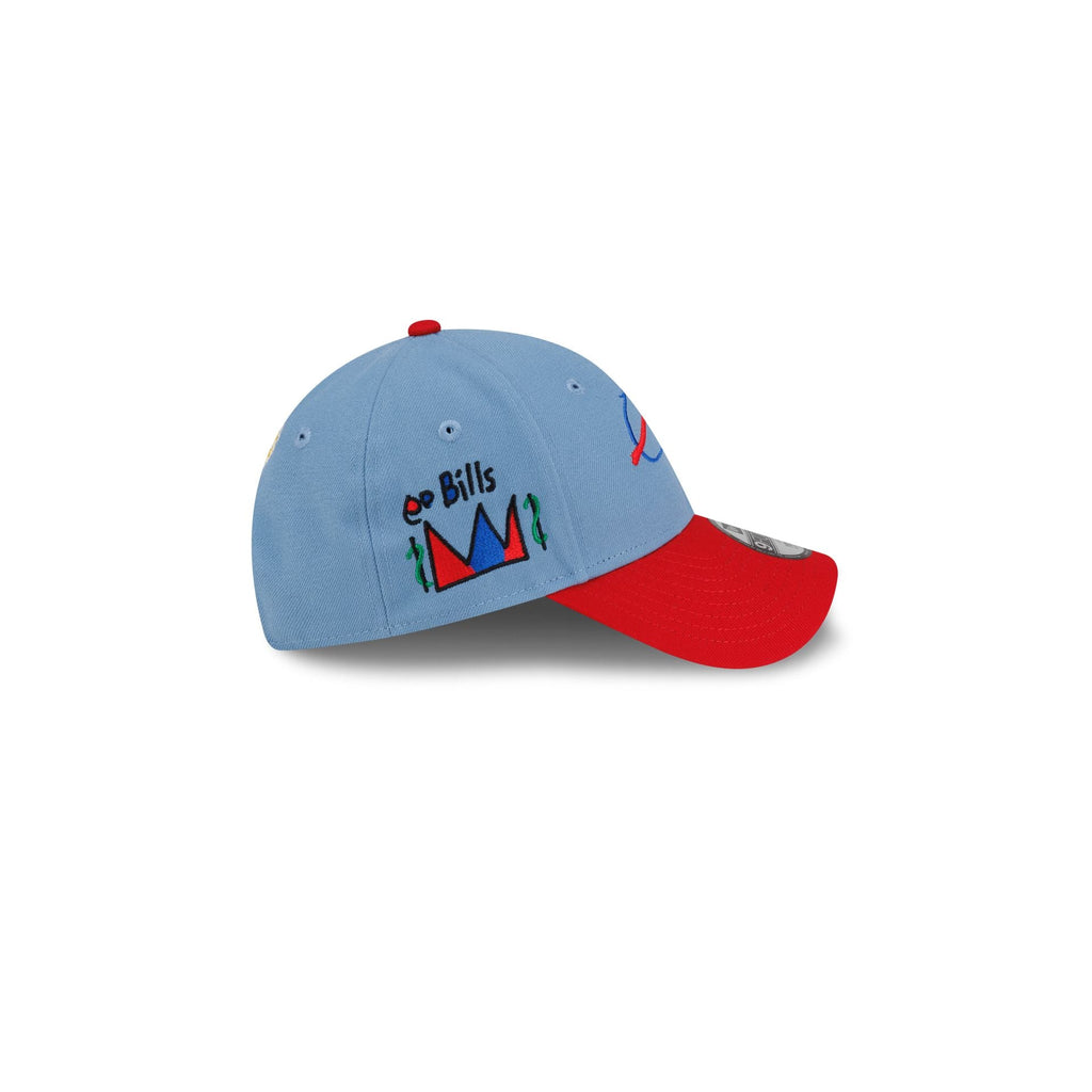 Buffalo Bills Billustration by Avery and Amar'e Kids 9FORTY Snapback Hat