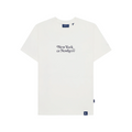 New York or Nowhere x New York Yankees White Motto Short-Sleeve T-Shirt
